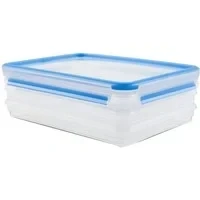 Abbildung von EMSA Frischhaltedose Aufschnittbox Clip&amp;Close 3x1l, (3 tlg)