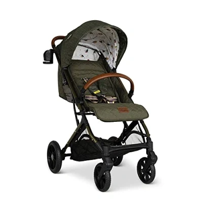 Abbildung von Cosatto Woosh Trail Buggy, Geburt 25kg, Federung für alle Untergründe, kompakt, freistehend faltbar, UPF 100+ Sonnenverdeck, Gratis Regenschutz (Bureau)