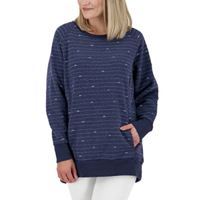 Abbildung von alife &amp; kickin Sweatshirt, Damen, Größe: Small, Marine melange