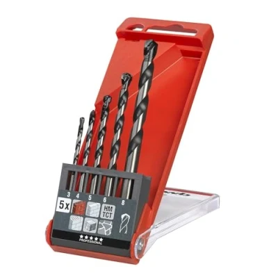 Abbildung von Rocker Beton und Steinbohrer Set 3,0 8,0 mm 5 teilig Eurofix