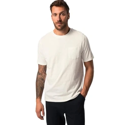 Abbildung von JP1880 Halbarm Rundhals BIS 8 XL Tshirt basic, Herren, Größe: XXL, Offwhite