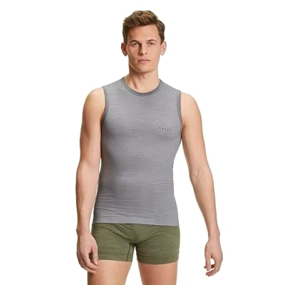 Abbildung von Falke Unterhemd/shirt, Herren, Größe: Medium, Gray