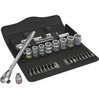Abbildung von Wera Steckschlüssel (29 St), Garnitur 3 / 8&quot; 29tlg. Zyklop switch