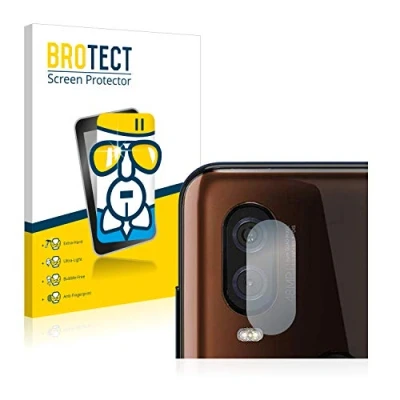 Abbildung von BROTECT Schutzglas für Motorola One Vision (NUR Kameraschutz) Schutzfolie Panzer Folie Glas [Extrem Kratzfest 9H, Anti Fingerprint,
