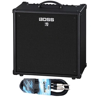Abbildung von Boss Katana 110 Bass Verstärker Combo + keepdrum Klinkenkabel