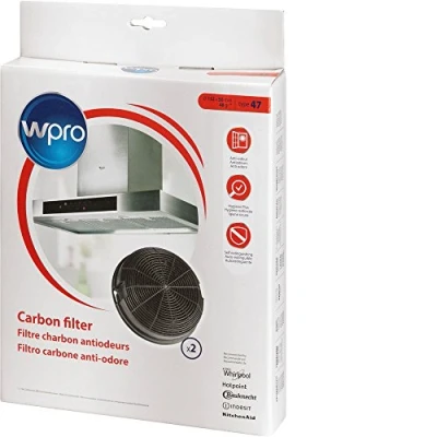 Abbildung von Wpro AMC023/1 Aktiv Kohlefilter für Dunstabzugshauben, 16 cm