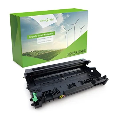 Abbildung von Green2Print Trommel 12000 Seiten ersetzt Brother DR 2100 passend für DCP7030, DCP7040, DCP7045N, HL2140, HL2150N, HL2170W, MFC7320, MFC7440N, MFC7840W
