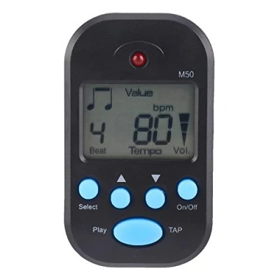 Abbildung von Mini LCD Digital M50 Metronom Beat Tempo für Gitarre, Klavier, Violine, Schlagzeug und andere Instrumente