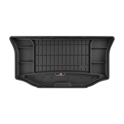 Abbildung von FROGUM ProLine 3D Gummimatte Exklusive Auto Kofferraummatte Kofferraumwanne mit Logo für Mitsubishi Space Star ab 2013 Bequemer Organiser Die höchsten Kanten Elegantes Design