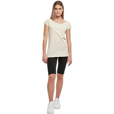 Abbildung von Build Your Brand Damen BB013 Ladies Wide Neck Tee T Shirt, Sand, XL