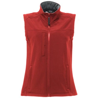 Abbildung von Damen Wandern Jacke Flux Softshell Bodywarmer. schwarz