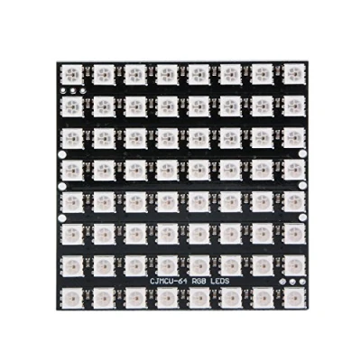 Abbildung von Sun3drucker 1stk CJMCU 8 * Modul 64 LED Matrix Panel WS2812 5050 RGB mit integrierten Treibern für Arduino und Raspberry Pi