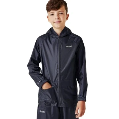 Abbildung von Regatta Unisex Kids Storm Break Waterproof Jacket, Navy, 9 10 Years