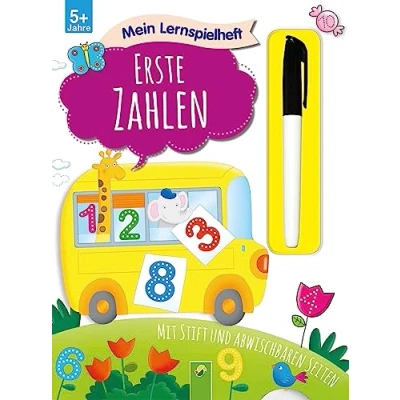 Abbildung von Mein Lernspielheft Erste Zahlen: Mit Stift und abwischbaren Seiten