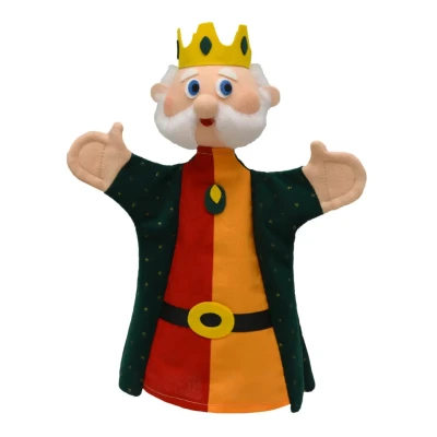 Abbildung von Handpuppe K&ouml;nig Valentin, 29cm