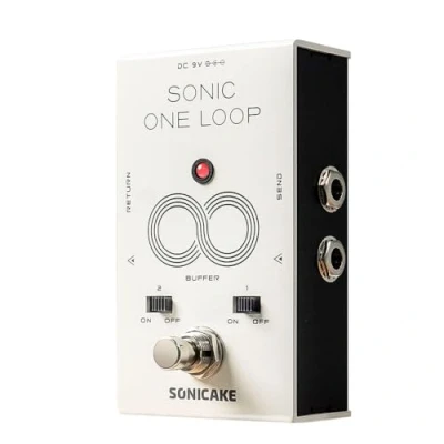 Abbildung von SONICAKE AB line selection Buffer Gitarre Bass Effektpedal Sonic One Loop