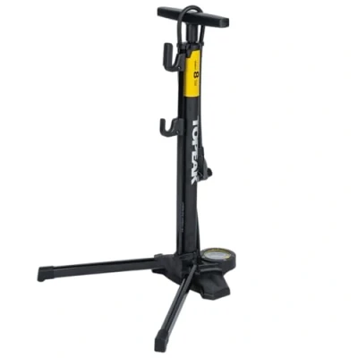 Abbildung von TOPEAK Transformer Urban EX Fahrrad Standpumpe mit Ständer schwarz