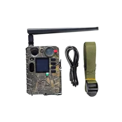 Abbildung von BolyGuard 4G Wildkamera Handyübertragung mit SIM 37MP 4K HD Bewegungsmelder Nachtsicht Wildtierkamera Tierkamera