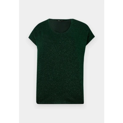 Abbildung von ONLY Onlmoster Glitter Tshirt basic, Damen, Größe: Large, Scarab