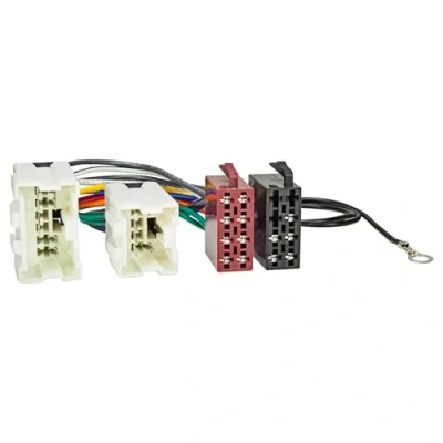 Abbildung von tomzz Audio 7038 002 Radio Adapter Kabel kompatibel mit Nissan X Trail Micra Murano Navara 350Z Almera Infiniti auf 16pol ISO Norm