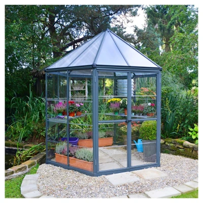 Abbildung von Canopia by Palram Oasis Hexagonal Gewächshaus 213x247 cm Gartengewächshäuser