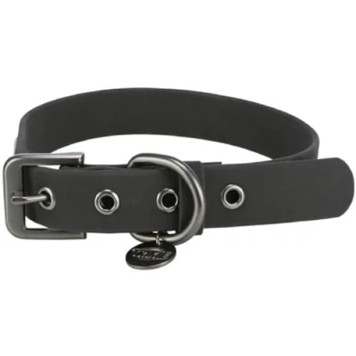 Abbildung von Trixie CityStyle collar, PVC, L: 4552 cm/25 mm, black