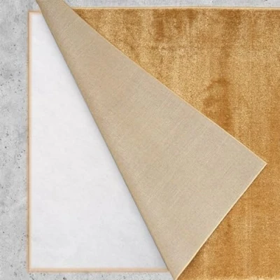 Abbildung von LILENO HOME Teppich Unterlage rutschfest [50x80 cm] aus Vlies dünn Anti Rutsch Matte zuschneidbar Antirutschmatte Stopper Universal Teppichunterlage Rutschmatte Teppichstopper