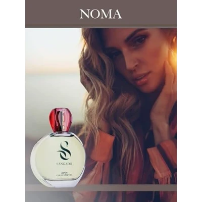 Abbildung von NOMA von SANGADO, Parfüm für Damen, 8 10 Stunden Langanhaltend, Luxuriös duftend, Chypre Blumig, Zarte französische Essenszen, Extra konzentriert (Parfüm), Lebhaft, Fröhlich, Wohlriechend, 60ml Spray