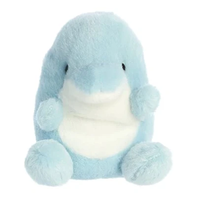 Abbildung von Aurora, 33684, Palm Pals Clicks Delfin, Plüschtier, Blau, 13cm