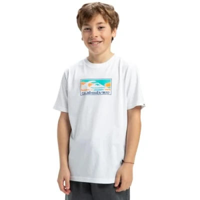 Abbildung von Quiksilver Ev Gradient Box T Shirt mit kurzen Ärmeln Kind