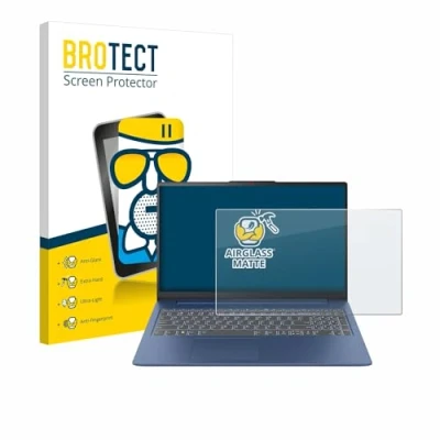 Abbildung von BROTECT Entspiegelungs Schutzglas für Lenovo IdeaPad Slim 3 Gen 8 15&quot; Schutz Folie Glas Matt [Extrem Kratzfest 9H, Anti Reflex]