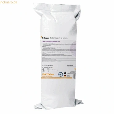 Abbildung von Drdeppe Beta Guard Rfu Wipes Nachfüllp. 150 St