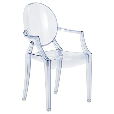 Abbildung von Kartell Lou Ghost Stuhl, hellblau, 2.7 x 37 63 cm