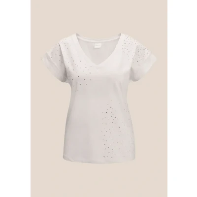 Abbildung von MADELEINE Kurzarmshirt Jersey Shirt mit Glitzersteinchen