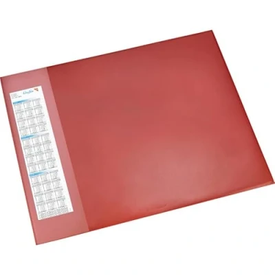 Abbildung von Läufer Schreibunterlage Durella D1 52x65 cm rot