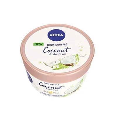 Abbildung von Nivea Body Soufflé Feuchtigkeitspflege für Kokosnuss und Monoi, 200 ml