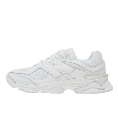 Abbildung von New Balance 9060 Unisex Sneaker low, Größe: 36, White Leder und textil