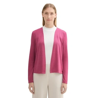 Abbildung von TOM Tailor Strickjacke, Damen, Größe: 3XL, Pink velvet