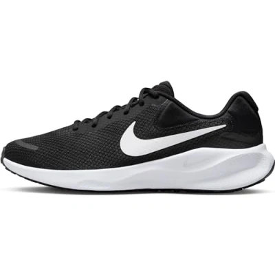 Abbildung von Nike Performance Revolution 7 Laufschuh Neutral, Herren, Größe: 38.5, Black/white Schuhe