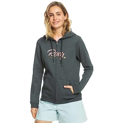 Abbildung von ROXY Itia Signature Kapuzen Sweatshirt für Frauen Schwarz
