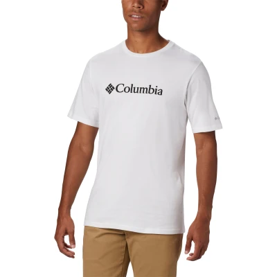 Abbildung von Columbia LOGO Short Sleeve Tshirt basic, Herren, Größe: XL, Black