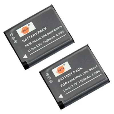 Abbildung von DSTE® 2X DMW BCN10 Li Ion Akku für Panasonic Lumix DMC LF1 LF1K LF1W Kamera wie BCN10E BCN10PP