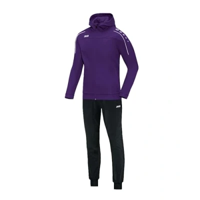 Abbildung von JAKO Unisex Kinder Classico met capuchon Trainingsanzug Polyester, Violett, 164 EU