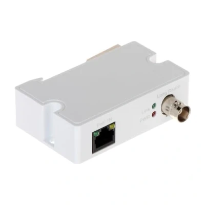 Abbildung von DAHUA LR1002 1EC Extender Empfänger Ethernet über Koaxialkabel mit Langer Reichweite, Weiß