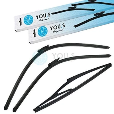 Abbildung von YOU.S SCHEIBENWISCHER SET VORNE + HINTEN 750 650 310 mm (3 Stück)