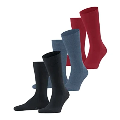 Abbildung von Falke Family 3PACK Everyday Casual Socken, Herren, Größe: 39 42, Sortiment