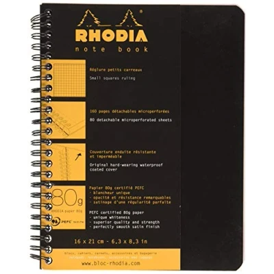 Abbildung von Rhodia 19346C Notebook (liniert, DIN A5+) 1 Stück, farbig sortiert