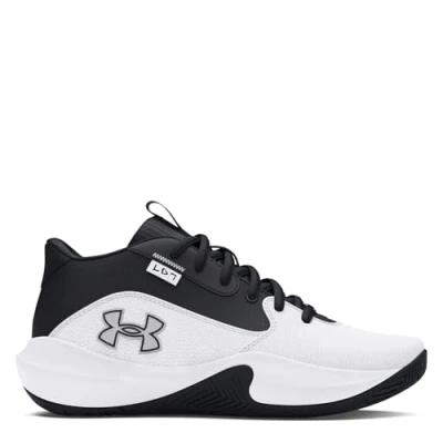 Abbildung von Under Armour Court Performance Lockdown Basketballschuh für Kinder, Größe: 38, White Schuhe
