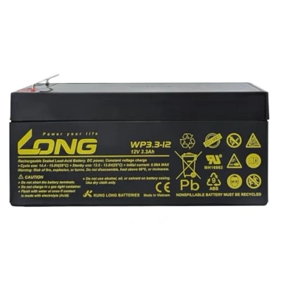 Abbildung von Akku kompatibel SB3.4 12 SSB 12V 3,3Ah AGM Blei Accu Batterie wartungsfrei