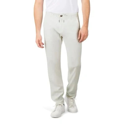 Abbildung von riverso Chinohose Herren Freizeithose RIVMarco Regular Fit Leinenhose mit Zugbandverschluss